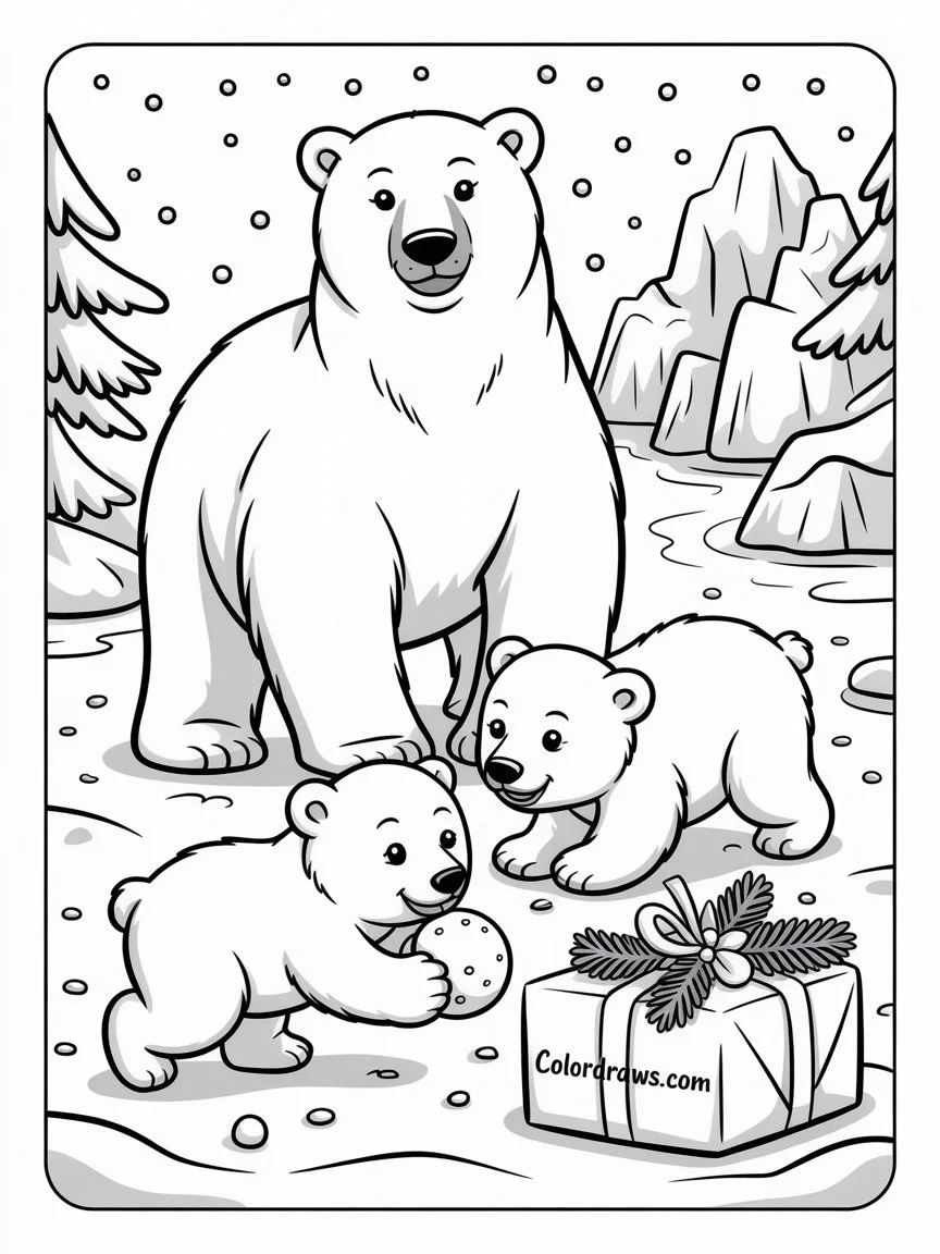 20+ Christmas Coloring Pages (Free Printable PDF)